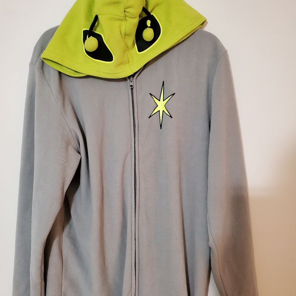 Alien onesie adult L XL under disguise